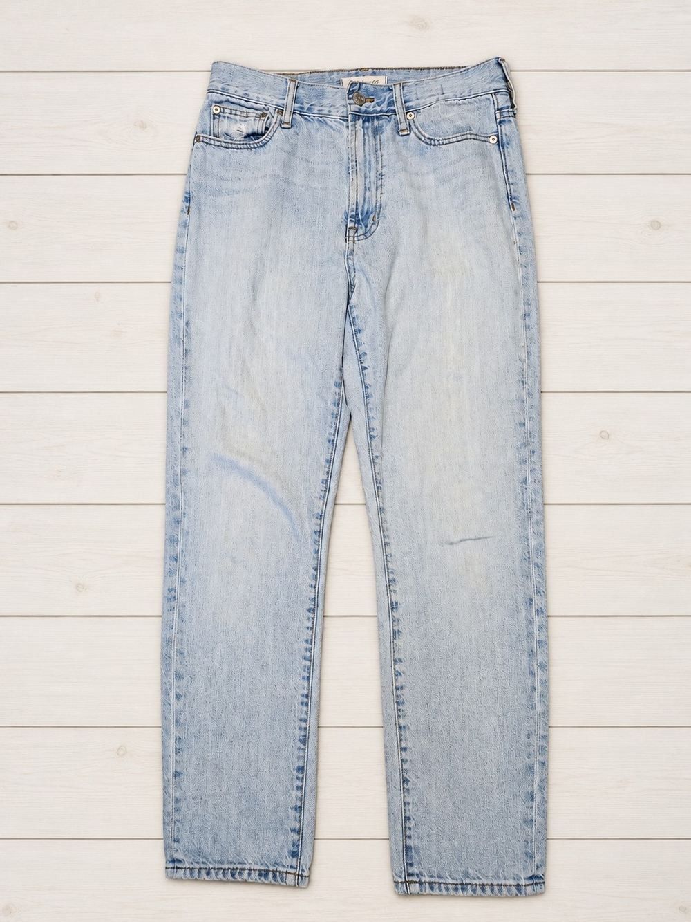 Madewell Light Wash Women's Jeans - Classic Straight Leg
